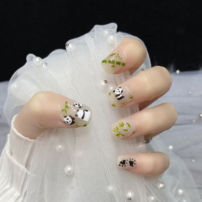 Panda Nails